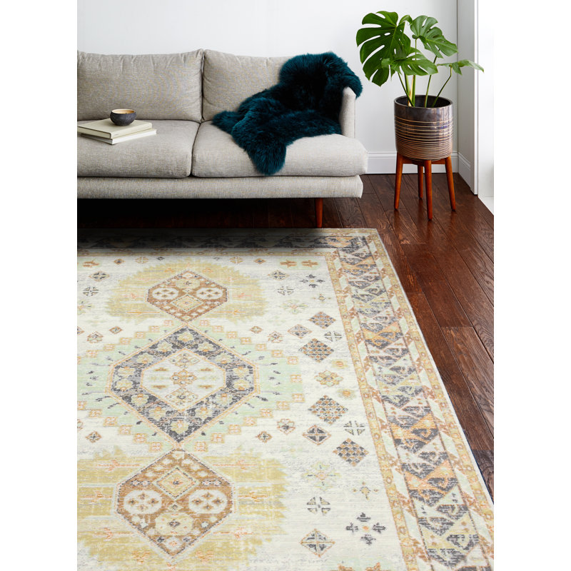 Mistana™ Wayne Oriental Ivory/Taupe Area Rug & Reviews Wayfair